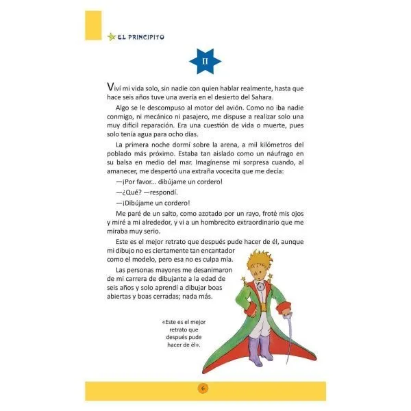 Libro De Lectura El Principito Pasta Dura 96 Pag – Acosa Honduras