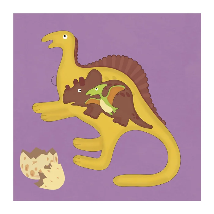 Mi Arte con Stencils Pop Out Dinosaurios - Imagen 3