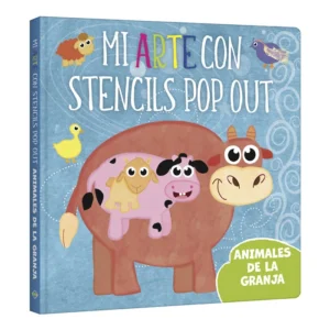 Mi Arte con Stencils Pop Out Animales de la Granja