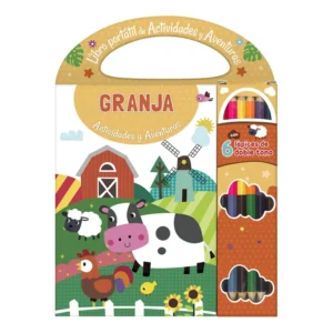 Granja – Libro Portátil de Actividades y Aventuras