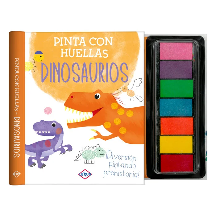 Pinta con Huellas Dinosaurios