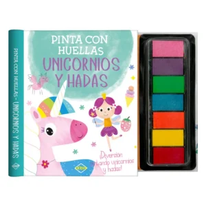 Pinta con Huellas Unicornios y Hadas