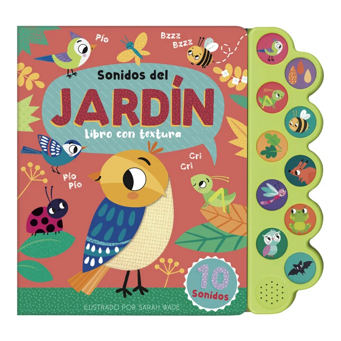 Sonidos del Jardín – Libro con Textura